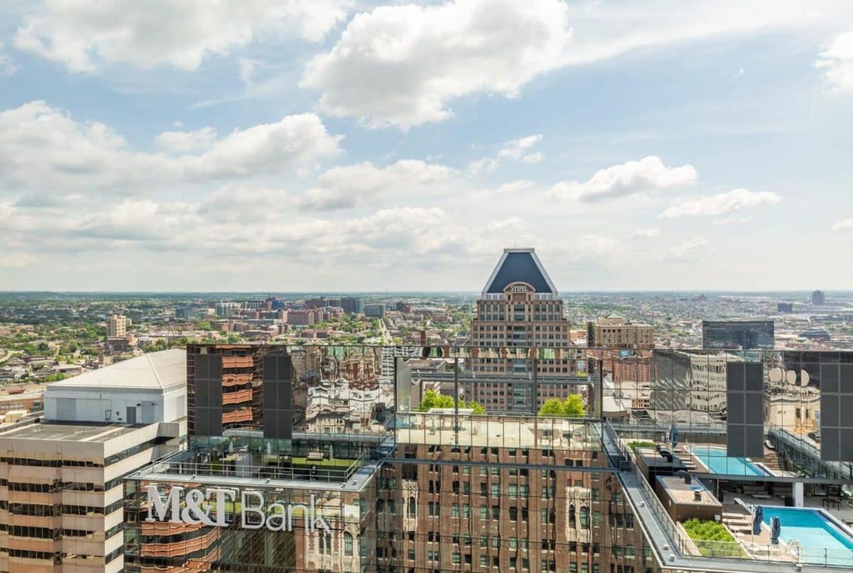 2B 2Ba Luxury Downtown Suite Rooftop Deck & Gym Baltimore Exterior foto